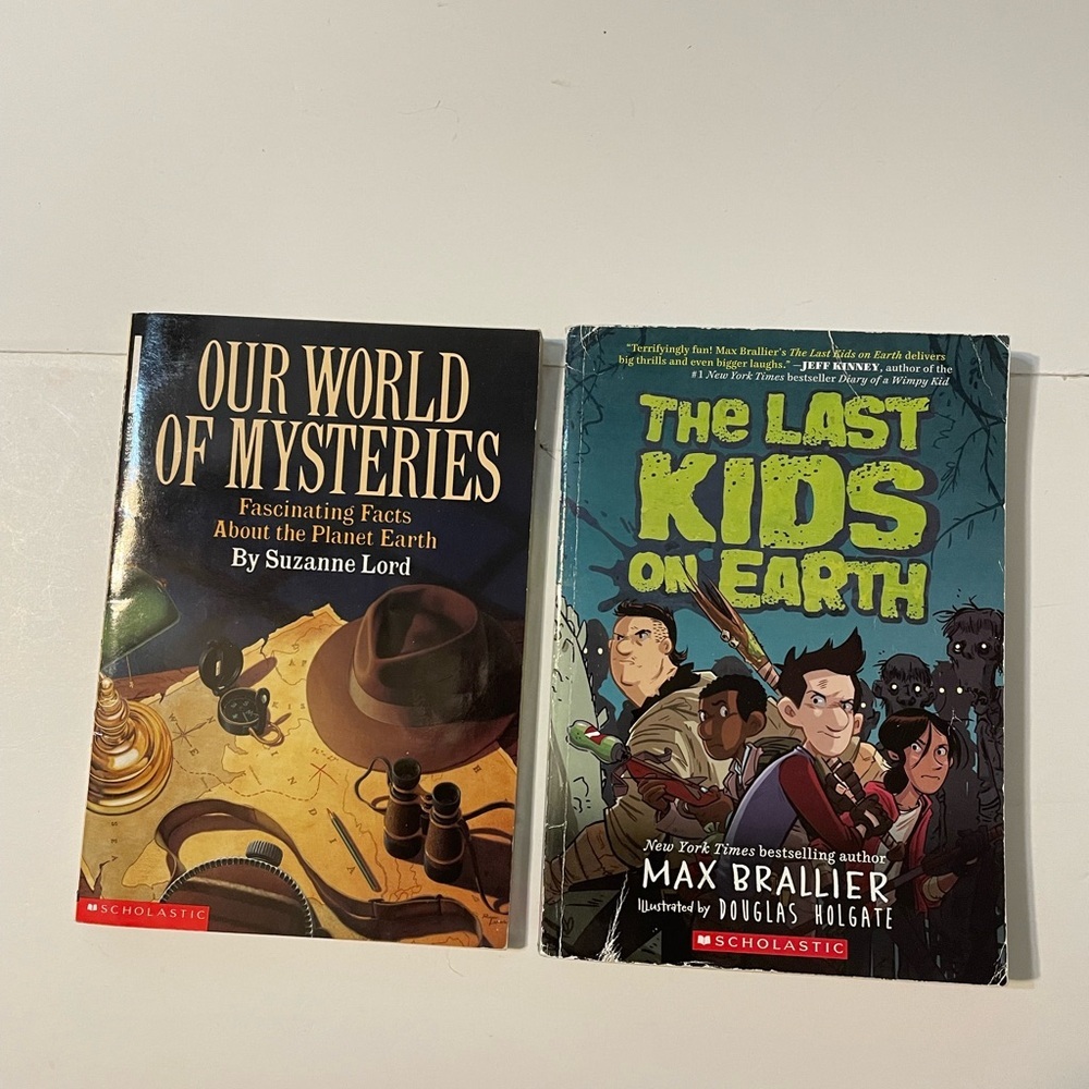 Scholastic Mystery and Adventure, The Last Kids on Earth- Our World Of Mysteries
